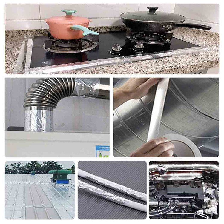 چسب فویل آلومینیومی 5 سانتی - عایق کابینت ام دی اف